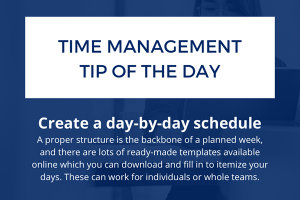 time management tip